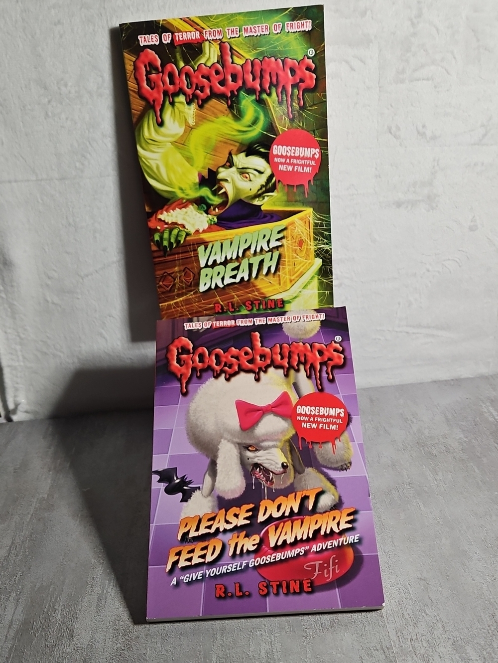 2 Goosebumps Books